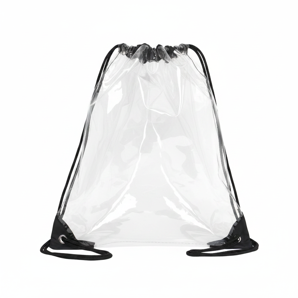 Clear Drawstring Backpack