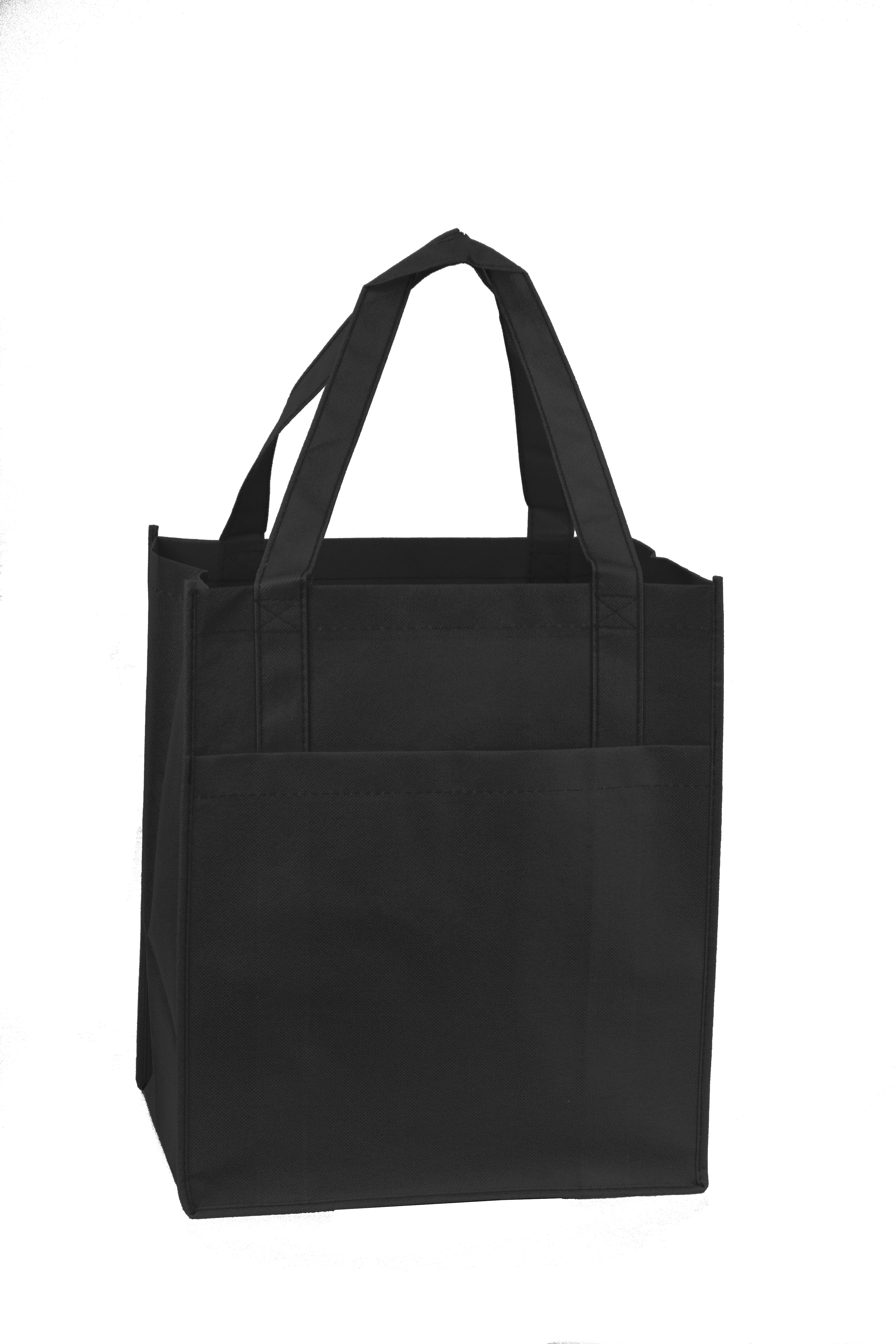 Non Woven Pocket Shopper Tote