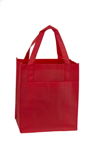 Non Woven Pocket Shopper Tote