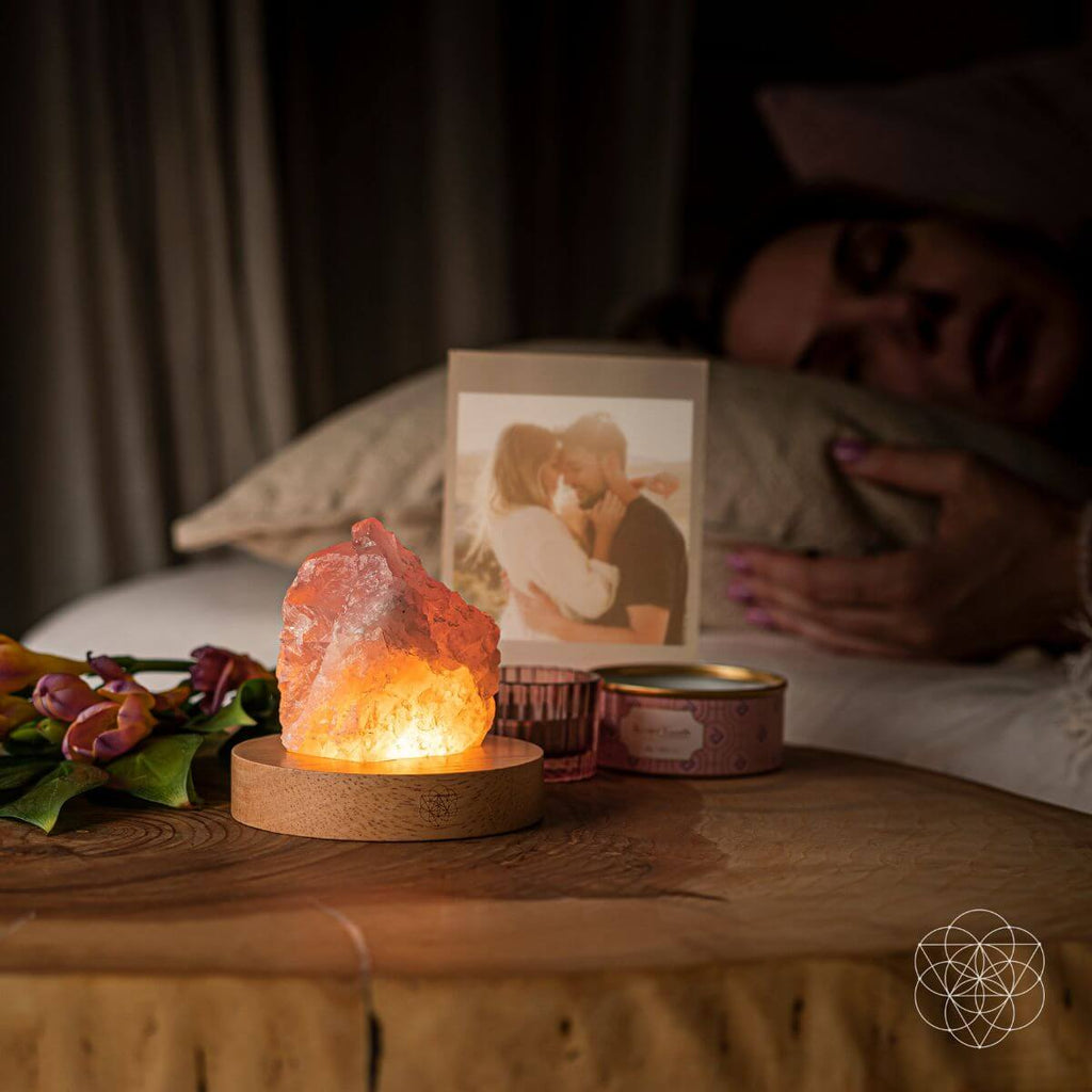 Rose Quartz Lamp of Compassion