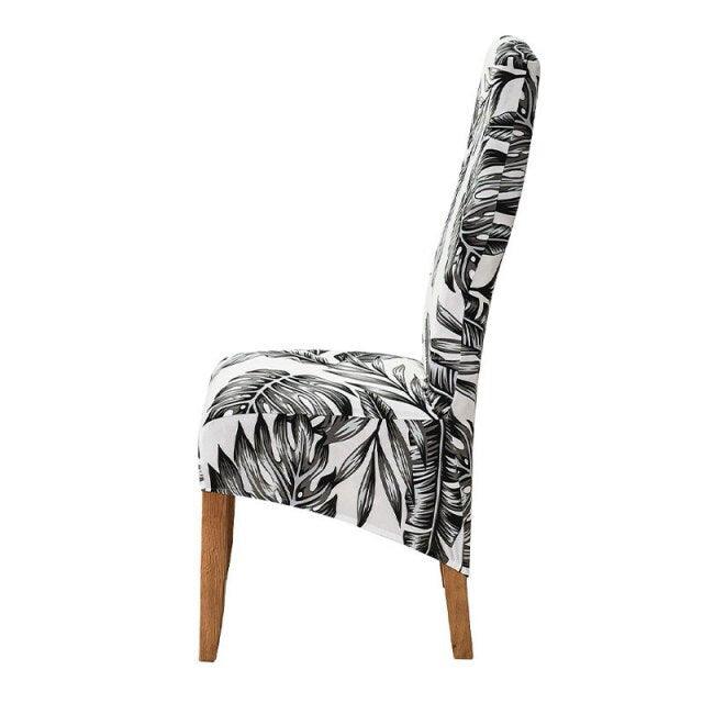 Stretch XL Size Chair Cover Big Elastic Seat Chair Covers Painting Slipcovers Restaurant Banquet Dining Home Party Decoration Chairs Protector Covers Seat Slipcover With Elastic Band For Dining Room Wedding Ceremony Banquet