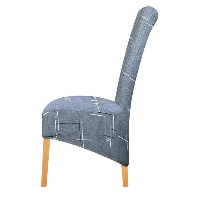 Stretch XL Size Chair Cover Big Elastic Seat Chair Covers Painting Slipcovers Restaurant Banquet Dining Home Party Decoration Chairs Protector Covers Seat Slipcover With Elastic Band For Dining Room Wedding Ceremony Banquet